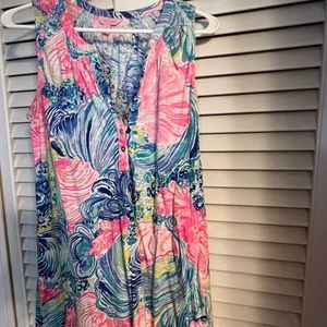 Lilly Pulitzer beach cover up dress